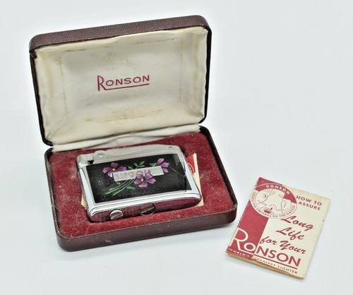 Ronson vintage floral adonis - ronson,