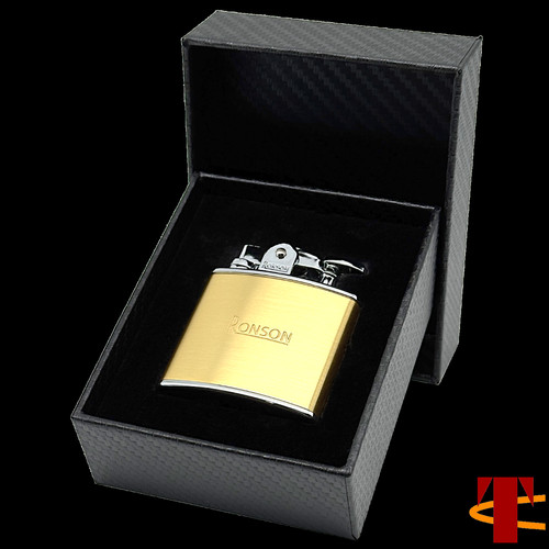 Ronson nostalgia gold jet - ronson,