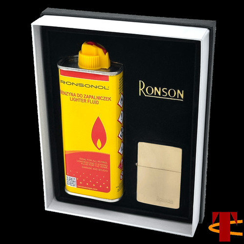 Ronson accendino oro lucido - accendino,
