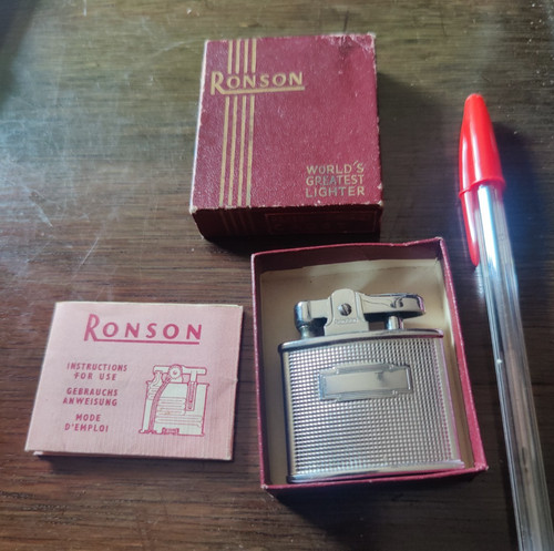 Vintage 1950s ronson cadet - ronson,