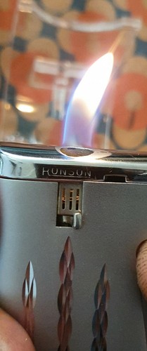 Ronson comet lighter brushed - comet,