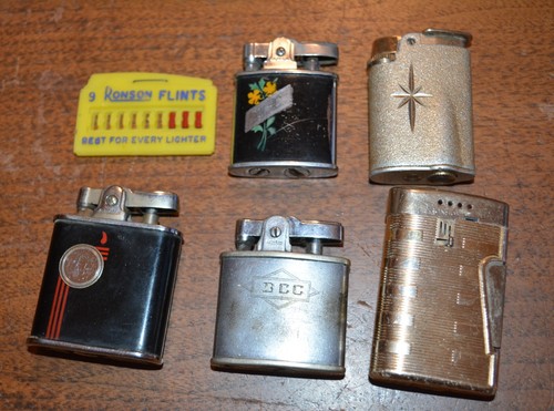 Vtg ronson lighters gold - vtg,