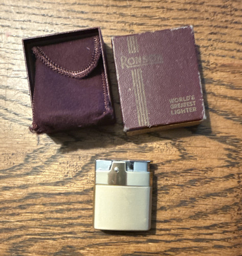 Ronson collectible lighter - ronson,