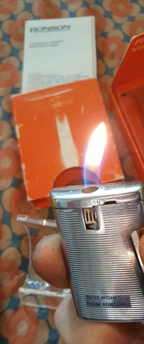 Ronson comet cigarette - ronson, lighter