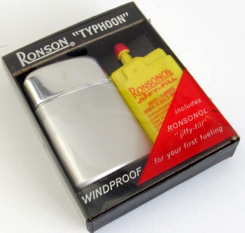 Vintage ronson typhoon lighter - typhoon,