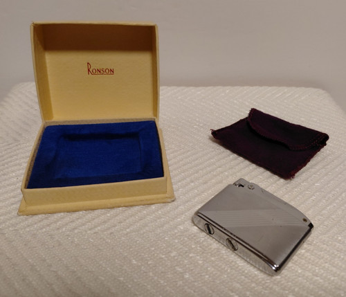 1950s chrome ronson adonis - ronson,